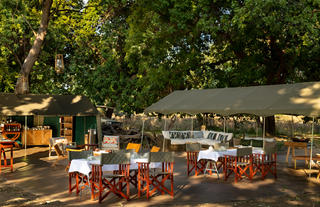 Mana River Camp - Day set up