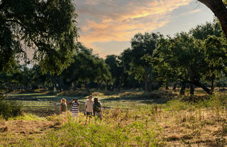 Mana River Camp - Walking