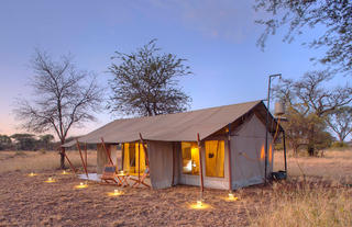 Ubuntu Camp - Guest tent exterior