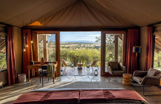 Naboisho Camp - Double Tent Interior