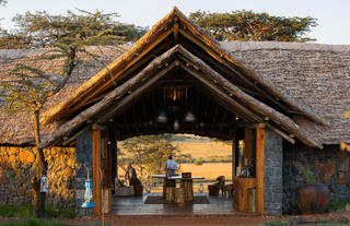 Naboisho Camp - Main Area Entrance