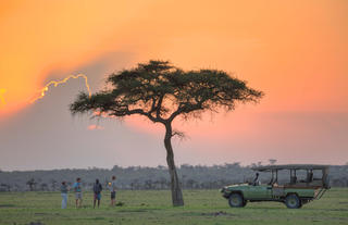 Naboisho Camp - Evening game drive