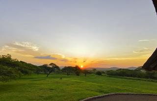 Sunset from Founders Lodge 