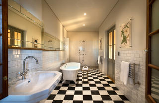 One of the bathrooms in lower Farmhouse