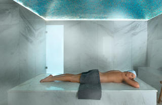 Spa view of the Hammam treatment