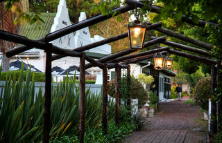Walkway between rooms