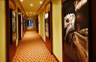 Hall of Sumaq Machu Picchu Hotel 