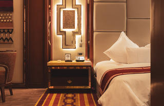 chakanas in the decoration of the junior suite room 