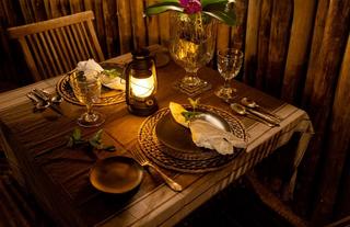 Safari Moon Bush Boma Dining
