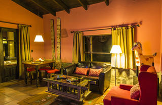 Living area at Premium Casita