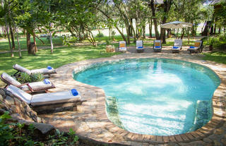 Swimming pool at Ivory Safari Lodge