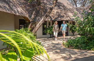 exterior reception area