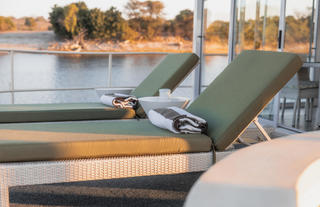 Chobe Princess Pool loungers and Plunge Pool 1