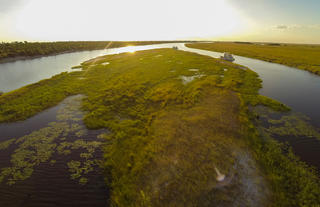 Chobe River Aerial