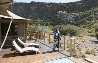 Dwyka Tented Lodge at Sanbona Wildlife Reserve