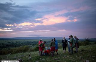 Porini Mara Camp Sundowner