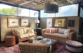 The Residence - Madiba suite outdoor lounge.