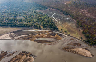 Kulandila Lagoon and Luangwa River 