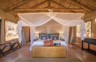 Luxury tented rooms at Chisomo Lodge 