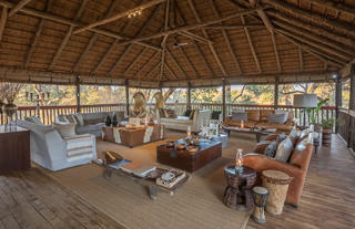 Lounge area at Chisomo Safari 