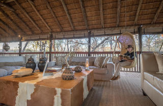 Luxury lounge at Chisomo Safari Lodge 