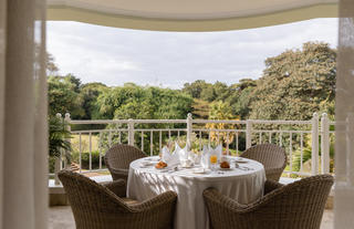 Hemingways Suite Balcony dining