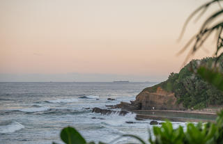 Sala Beach House view of the Indian Ocean