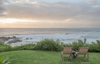 Sala Beach House view of the Indian Ocean