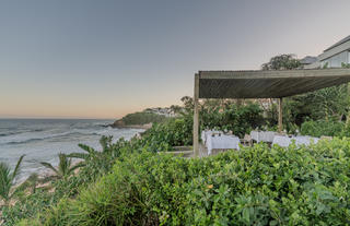 Sala Beach House dining deck