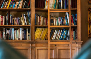Mukwa River Lodge - Library 
