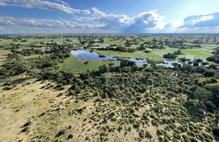 Arial View of Kala Camp