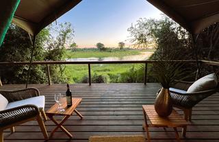 All tents have stunning views