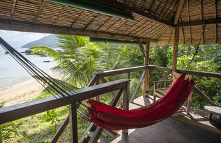 Masoala Forest Lodge - tent deck