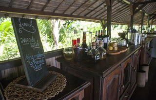 Masoala Forest Lodge - lunch menu