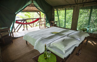 Masoala Forest Lodge - tent interior