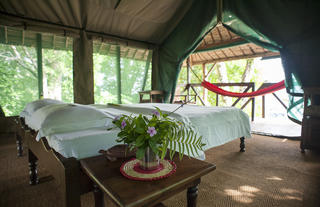 Masoala Forest Lodge - tent interior