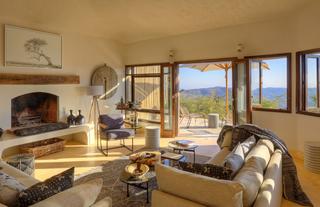 living room at Boscia house