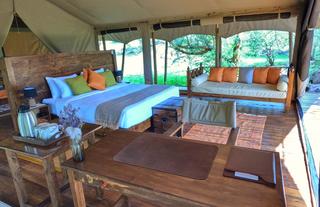 Our double Luxury tent