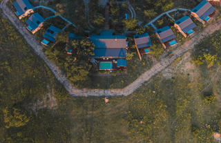 Walkers Plains Camp Aerial View