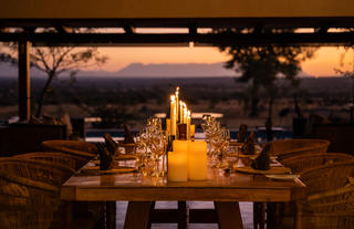 Walkers Plains Camp Main Area Dinner