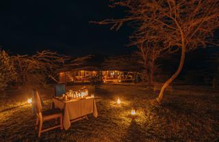 Mara Expedition Camp Dinner