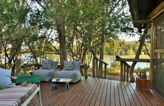 River Camp: Tent Deck