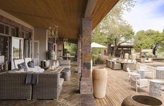 Singita Serengeti House Outdoor Patio