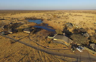 Aerial view of Nehimba Lodge