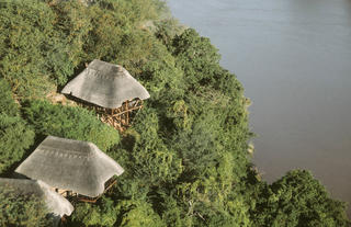 Aerial View of Lodge Rooms