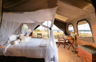 Cozy beds and breezy tents