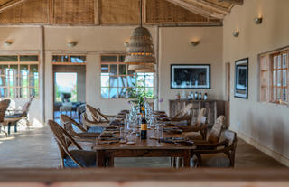 Kibale Lodge-Dining Area