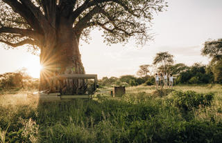 Sundowner on Sangaiwe Plains