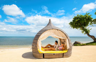 Cabana on the beach