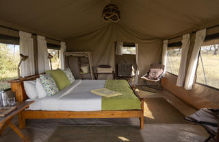 Serengeti North Wilderness Camp - double tent 